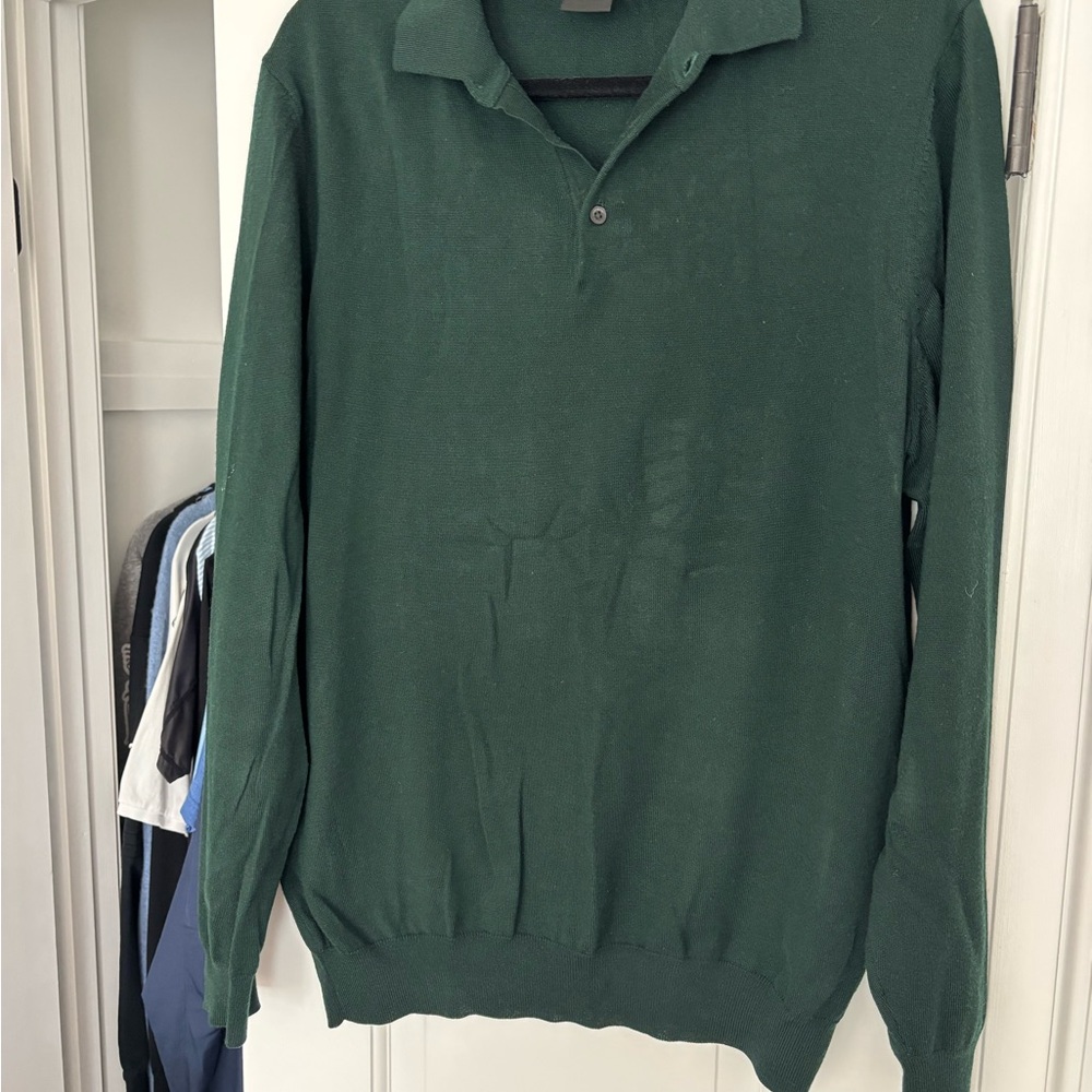 Hugo Boss Dark Green Knitwear